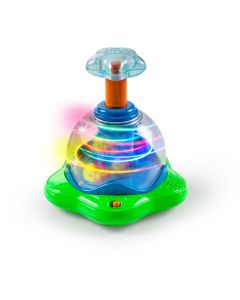 Bright Starts Press and Glow Spinner, Musical Toys for Ages 6 Months Up