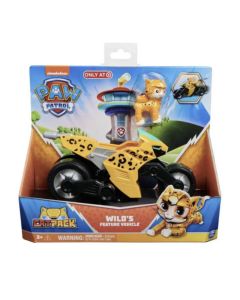 Paw Patrol Wild Cat With His Motorcycle Leopard for Boys 3 years up