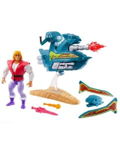 Masters of the Universe Origins Prince Adam Sky Sled Vehicle Collector's Toys for Boys 3 years up