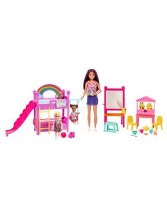 Barbie Family Barbie Skipper's First Job Daycare Nursery Playset For Girls 3 Years Up