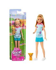 Barbie And Stacie To The Rescue Blonde Hair Doll With Pet For Girls 3 Years Old And Up