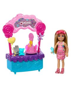 Barbie And Stacie To The Rescue Chelsea Doll & Lollipop Candy Stand Playset With Accessories For Girls 3 Years Old And Up

