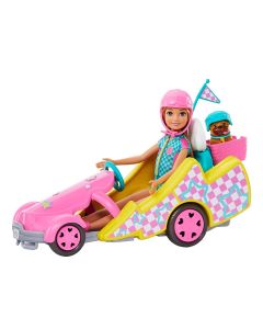 Barbie And Stacie To The Rescue - Stacie Doll & Playset Go-Kart With Accessories For Girls 3 Years Old And Up