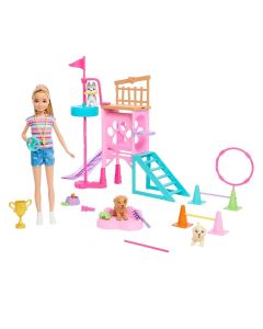 Barbie And Stacie To The Rescue - Stacie Doll & Playset Puppy Playground With Pets & Accessories For Girls 3 Years Old And Up
