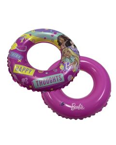 Barbie 24" Inflatable Swim Ring For Girls 3 Years Old And Up