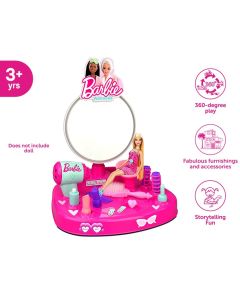 Licensed Barbie Barbie Dresser Playset Toys For Girls 3 years up