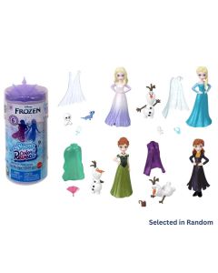 Disney Frozen Small Dolls Snow Reveal Surprise Pack with Mini Dolls (Selected in Random) For Kids 3 Years Up
