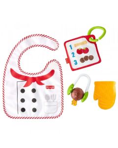Fisher-Price Mini Chef Gift Set, Baby Gift Set for Ages 3 Months Up