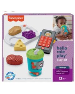 Fisher-Price Hello Role Play Play Kit, Baby Toys for Ages 1 Year Old Up