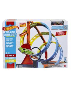 Hot Wheels Track Builder Unlimited Corkscrew Twist Kit for Boys 3 years up