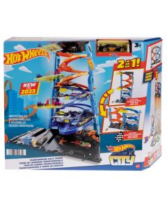 Hotwheels City Transforming Tower Toys For Boys 3 years up