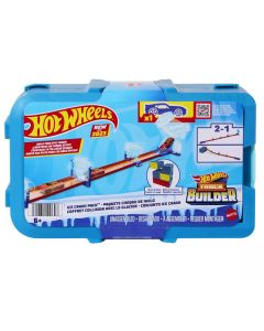 Hot Wheels Track Builder Ice Crash Pack Playset for Boys 3 years up