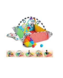Baby Einstein Patch's 5in1 Color Playspace Gym, Baby Activity Gym and Playmat for Baby to Toddler