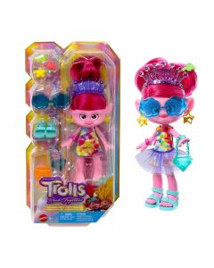 Trolls Band Together Chic Queen Poppy Fashion Doll & 10+ Styling Accessories For Kids 3 Years And Up
