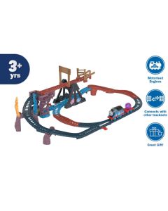 Thomas & Friends Crystal Caves Adventure Set With Motorized Thomas Train & 8Ft of Track for Boys 3 years up