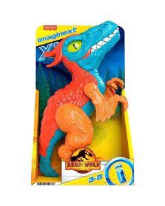 Jurassic World Dominion Imaginext Poseable 10 Inches Extra Large Pyroraptor Dino Action Figure Toys For Boys 3 years up