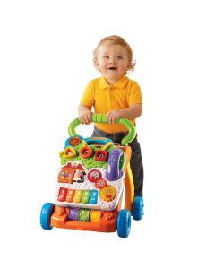 VTech First Step Baby Walker, Educational Baby Walker for Ages 6-30 Months