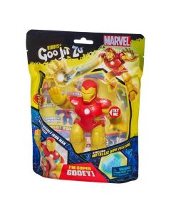 Heroes of Goo Jit Zu Marvel S5 Hero Pack (Iron Man) for Boys 3 years up