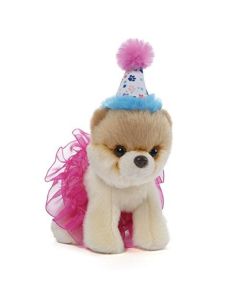 Gund Itty Bitty Boo Birthday Tutu, 5 Inch, Soft Plush Toys, Kids Stuffed Toys, Gifts for Kids