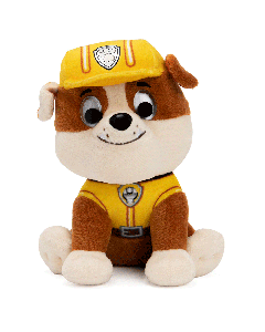 Gund 6 Inch Paw Patrol Plush Stuffed Toys - Rubble For Girls 3 years up