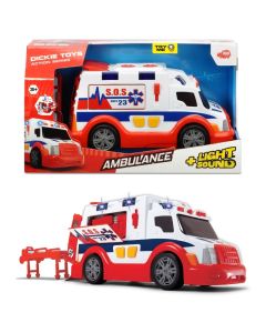 Dickie Toys Ambulance Try Me 33cm Toy Car for Boys 3 years up