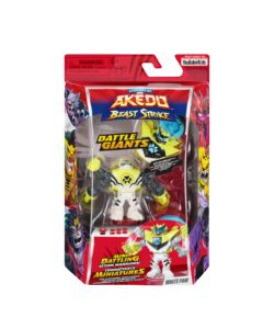 Legends of Akedo S5 Giant Beast Strike White Paw Single Pack Mini Action Figure For Kids 6 Years Up