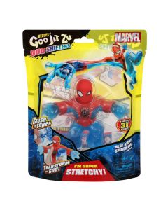 Heroes of Goo Jit Zu Marvel S8 Hero Pack Spider Man Action Figure For Boys 4 Years Old And Up