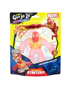 Heroes of Goo Jit Zu Marvel S8 Hero Pack Armor Spider Man Action Figure For Boys 4 Years Old And Up