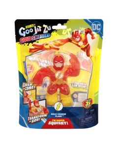  Heroes of Goo Jit Zu DC S6 Hero Pack Action Figure Gold Charge Flash For Boys 4 Years Old And Up