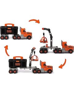 Black Decker Truck With Accessories For Boys 4 Years Up