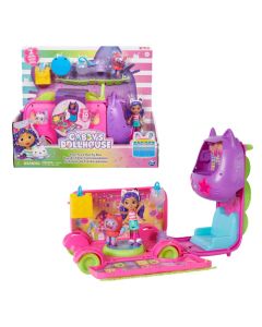 Gabby's Dollhouse Purrfect Party Bus & DJ Booth Playset For Girls 3 Years Old And Up