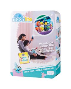 Moonlite PAW Patrol Value Pack with Storybook Projector for Smartphones and 1 Story Reel For Girls 3 years up