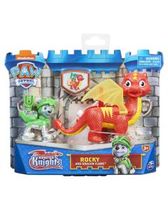Paw Patrol, Rescue Knights Rocky and Dragon Flame
