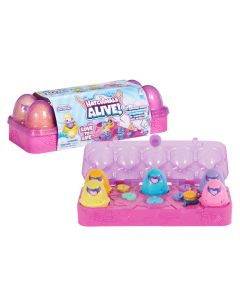 Hatchimals Alive Water Hatch Egg Carton Family Surprise Mini Figures Toys For Kids 3 years up	