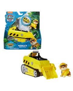 Paw Patrol Themed Vehicle Jungle Rubble's Rhino Vehicle For Kids 3 Years Old And Up