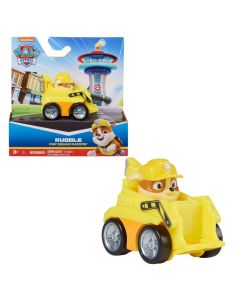 Paw Patrol Pup Squad Racers Rubble Vehicle For Kids 3 Years Old And Up