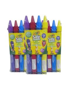 Silly Scent 4oz Bubble Tube 4 Pack for Kids 3 years up