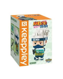 Keeppley Naturo Series Mini Figures Building Blocks Hatake Kakashi Assortment Toys for Boys Girls QMAN Compatible with Lego Blocks Ages 6 years up