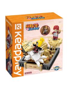 Keeppley Naruto Gaara Vs Deidara Fight Building Blocks Toy for Kids Ages 6 Years Old and Above