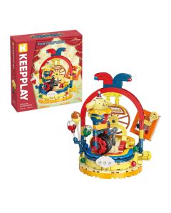 Keepplay Pompompurin Unicycle Performance Building Blocks For Kids 6 Years Old And Up