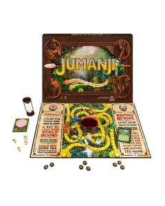 Cardinal Games Jumanji Game Cardboard The Classic Adventure Board Game For Kids 8 Years Old And Up