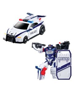 Tobot Galaxy Detectives Transforming Tobot P Rescue & Trailer For Boys 4 Years Old And Up