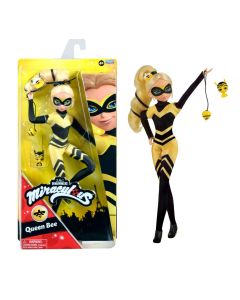Miraculous 10.5" Fashion Posable Doll Queen Bee For Kids 4 Years Old And Up