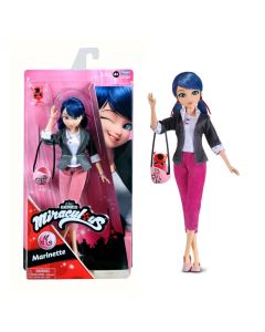 Miraculous 10.5" Fashion Posable Doll Marinette For Kids 4 Years Old And Up