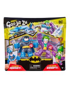 Heroes of Goo Jit Zu DC Versus Pack Batman vs Joker for Boys 3 years up