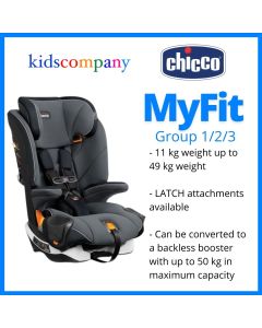 Chicco Myfit Harness Seat (Fathom)