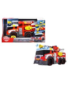 Dickie Toys Fire Truck Vehicle Playset 37.5cm For Boys 3 Years And Up