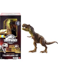 Jurassic World 3 Sound Surge 12 Inches Action Figure Dinosaurs with Roaring Sounds - T-Rex Toys For Boys 3 years up