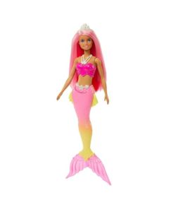 Barbie Dreamtopia Core Mermaid Dolls - Pink Hair for Girls 3 years up