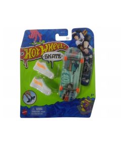 Hot Wheels Skate Tony Hawk Collector Set Fingerboard Plus Shoes Assortment (White) for Boys 5 years up